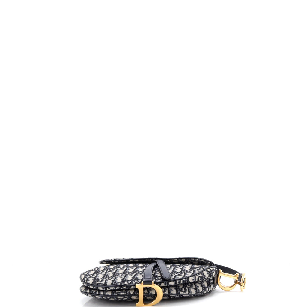 Saddle Handbag Oblique Canvas Medium