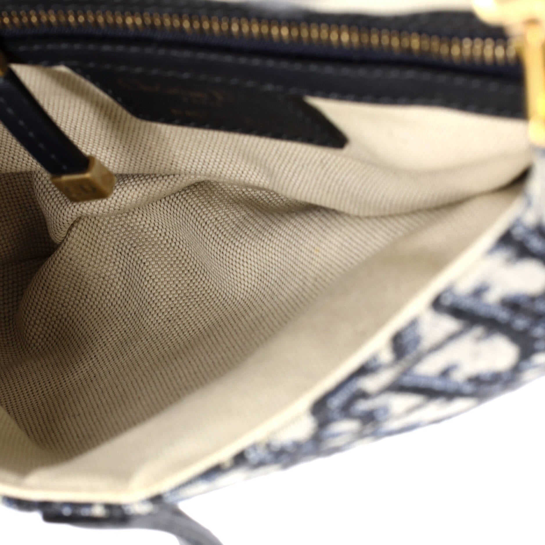 Saddle Handbag Oblique Canvas Medium