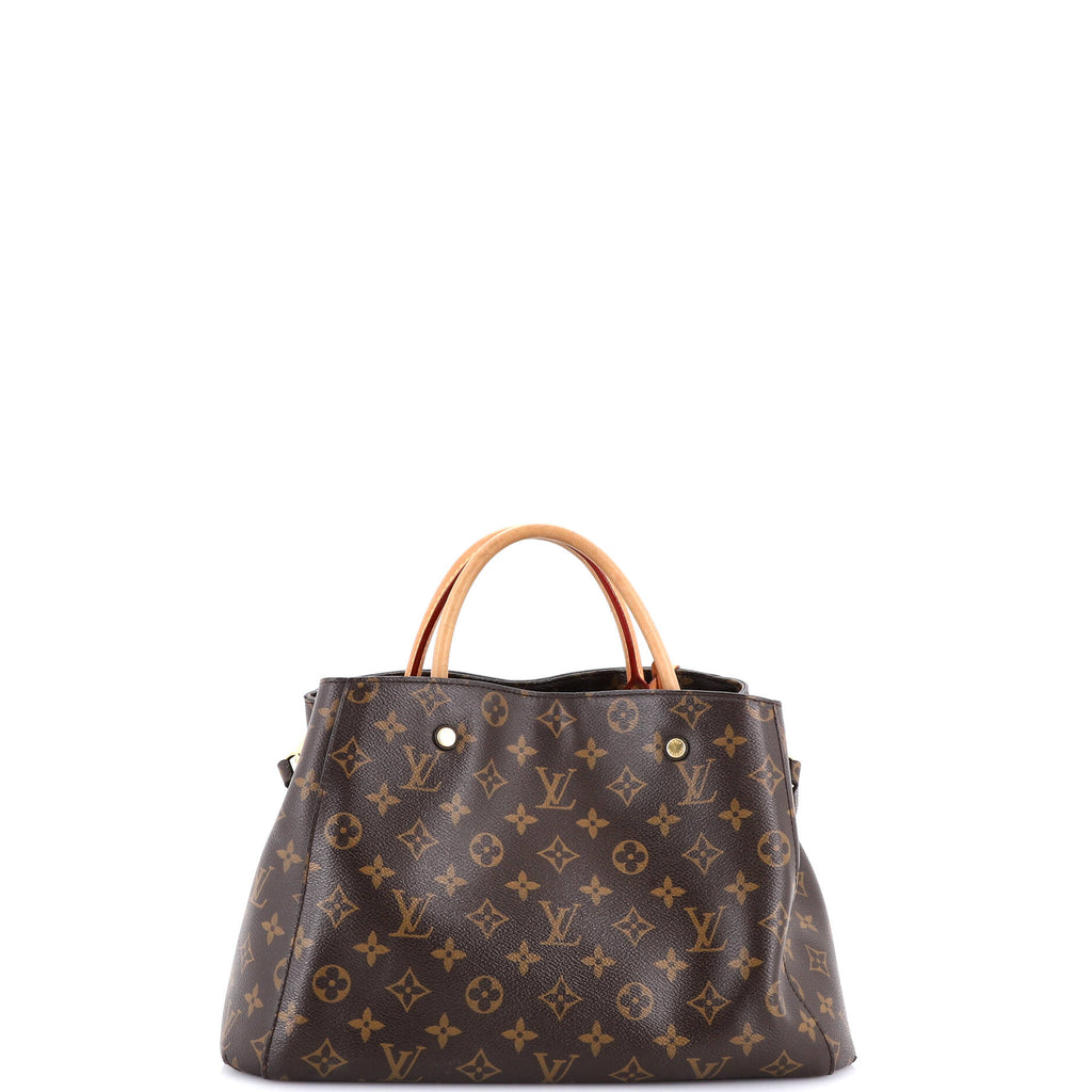 Montaigne Handbag Monogram Canvas MM
