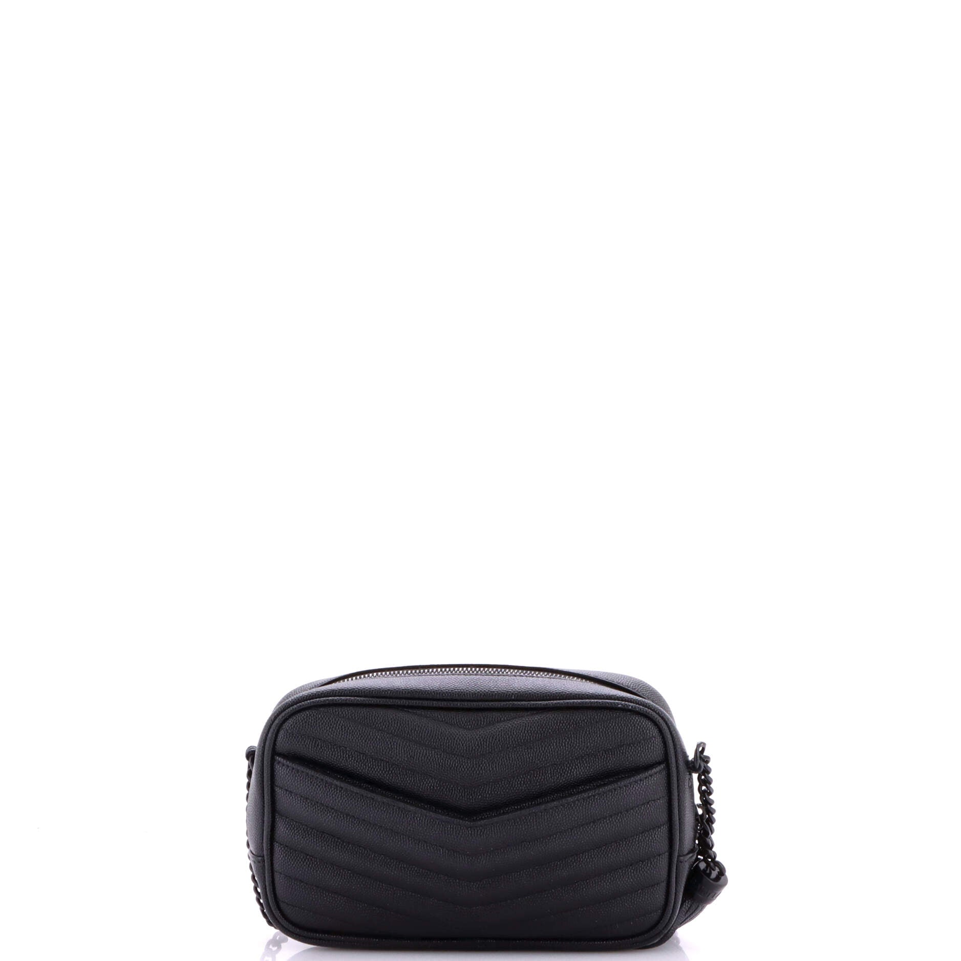 Lou Camera Bag Matelasse Chevron Leather Mini