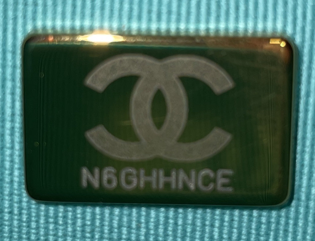 Trendy CC Wallet on Chain Quilted Lambskin and Lacquered Metal