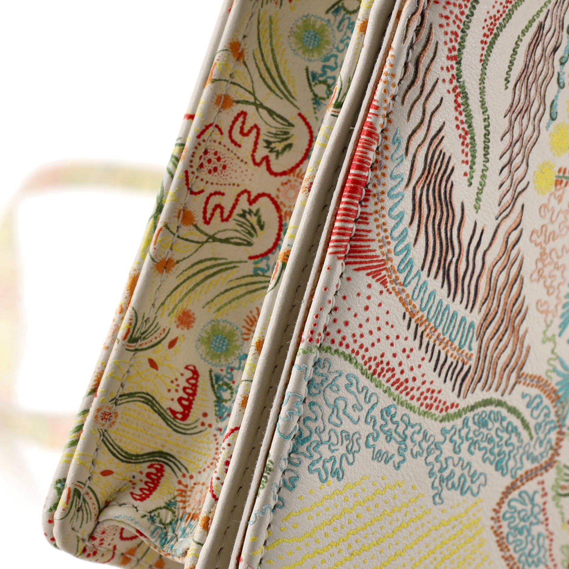 Lady Dior Wallet on Chain Pouch Printed Leather