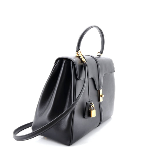 16 Top Handle Bag Smooth Calfskin Large