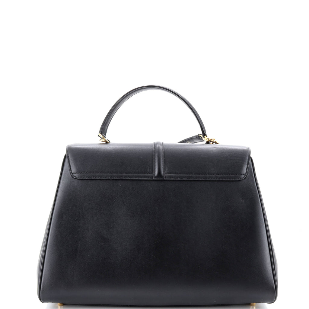 16 Top Handle Bag Smooth Calfskin Large