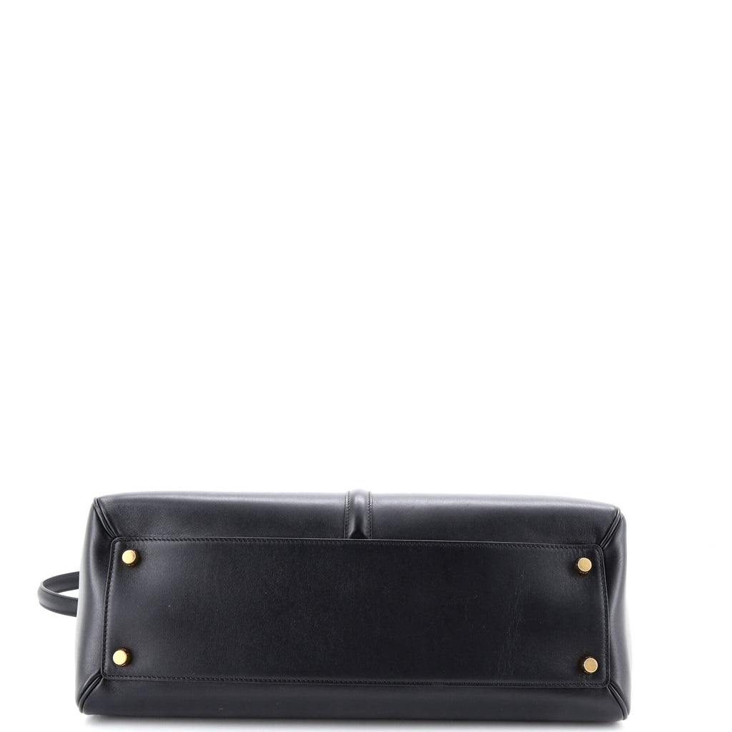 16 Top Handle Bag Smooth Calfskin Large