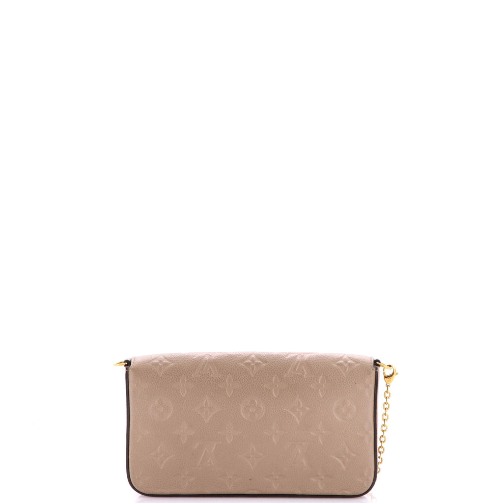 Felicie Pochette Monogram Empreinte Leather