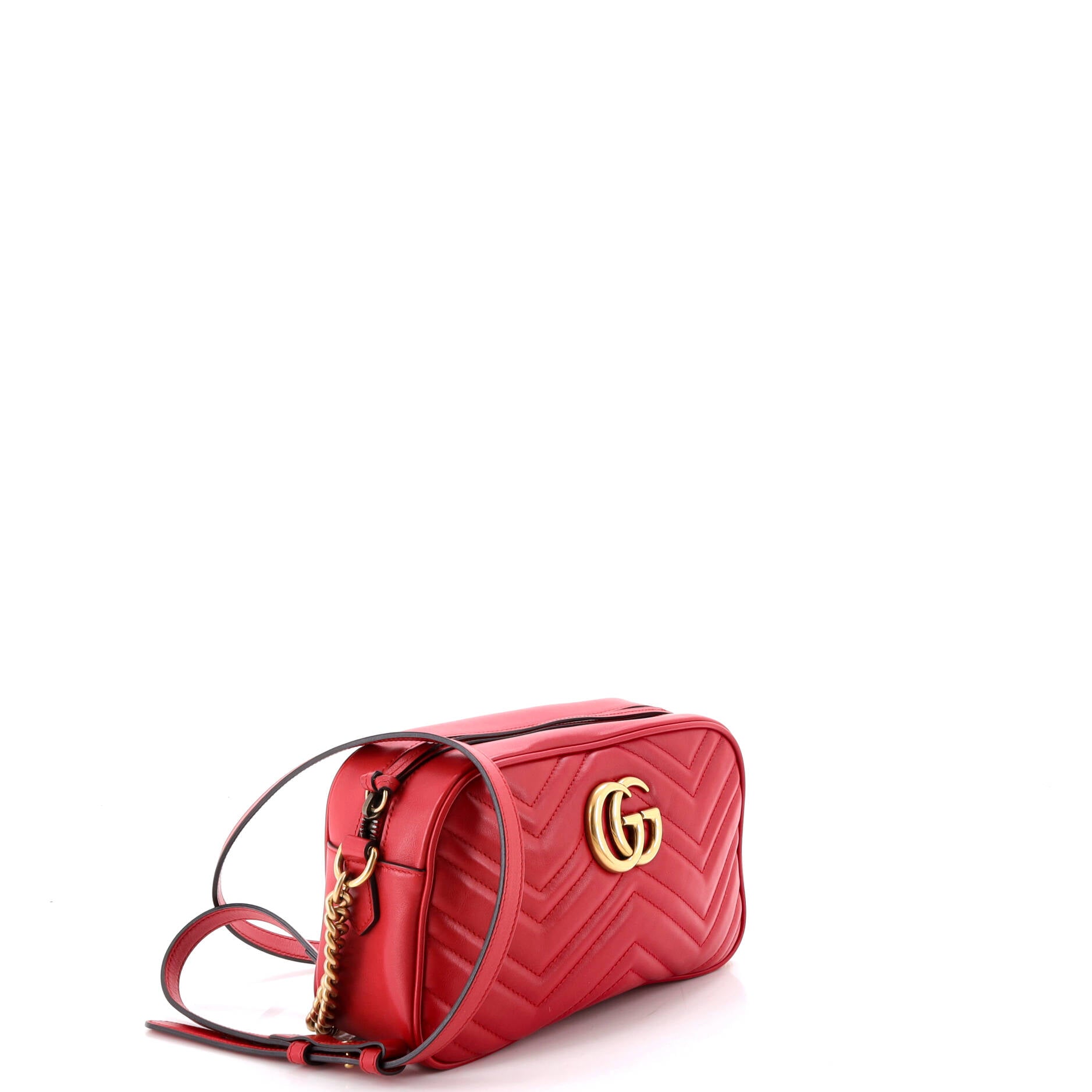 GG Marmont Shoulder Bag Matelasse Leather Small