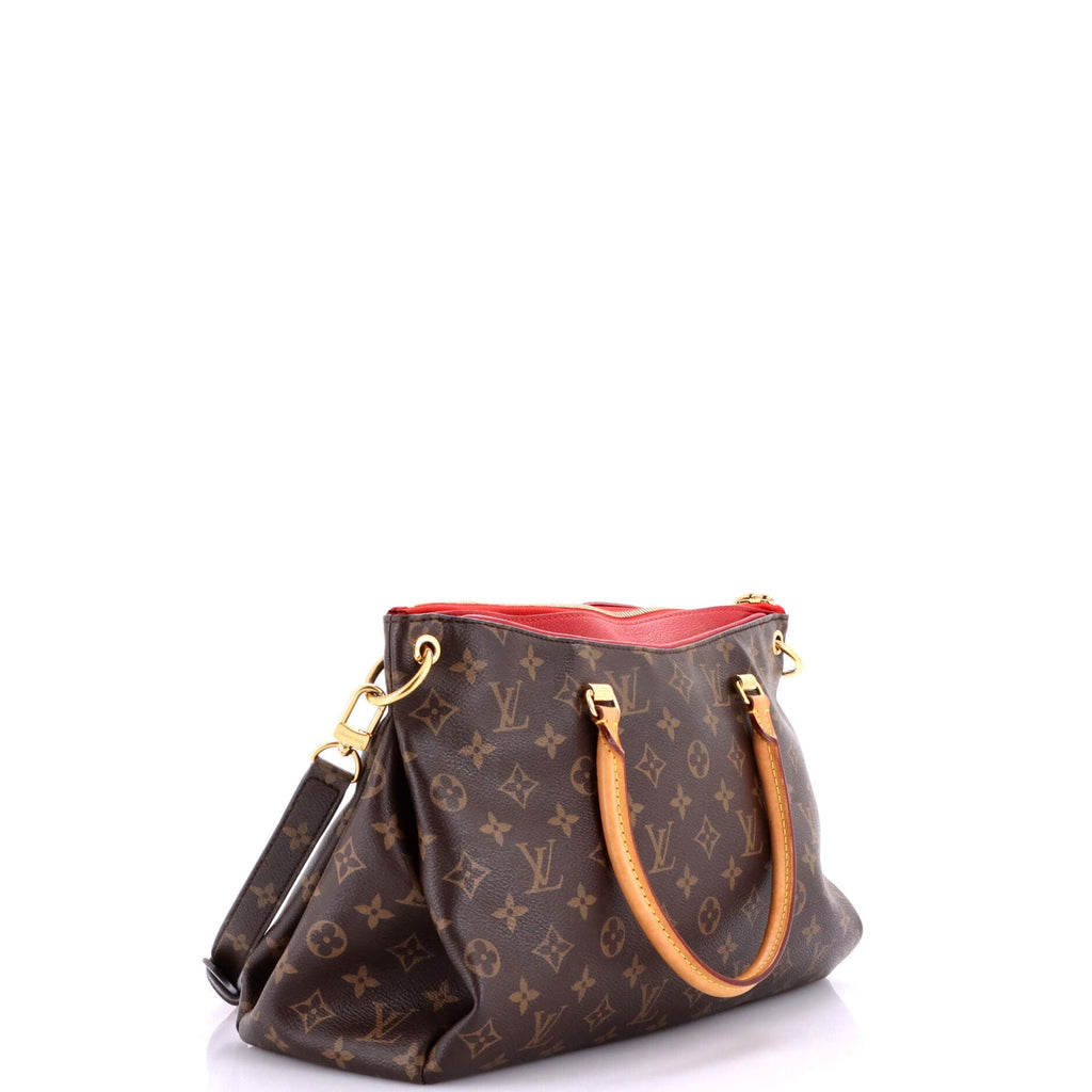 Pallas Tote Monogram Canvas with Leather