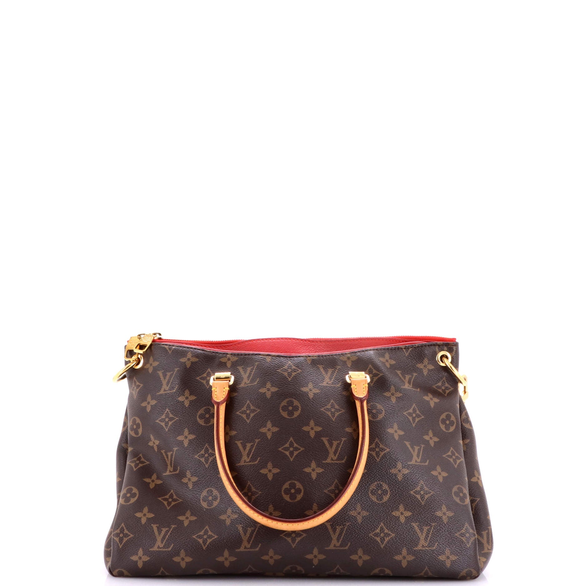 Pallas Tote Monogram Canvas with Leather