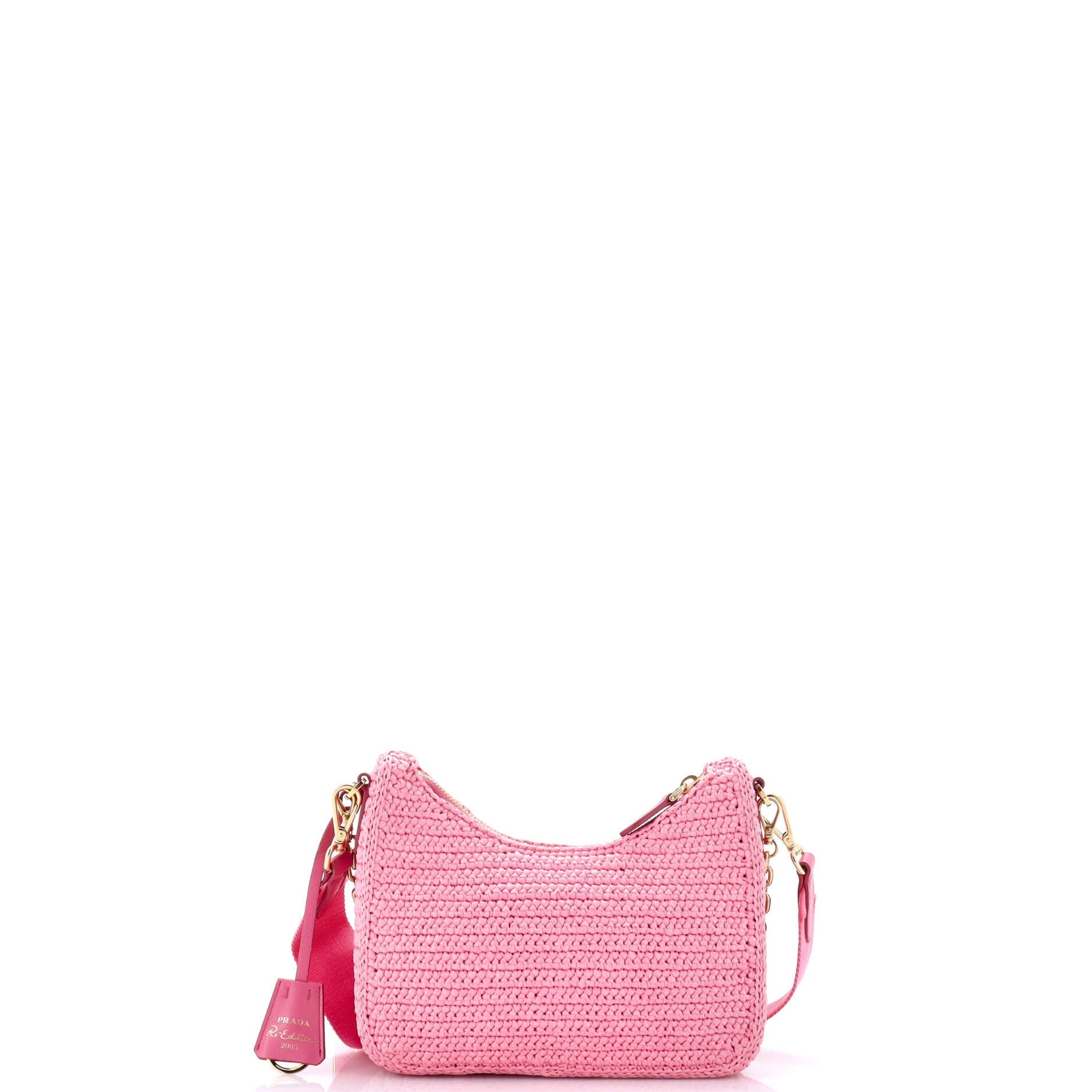 Re-Edition 2005 Shoulder Bag Raffia Small