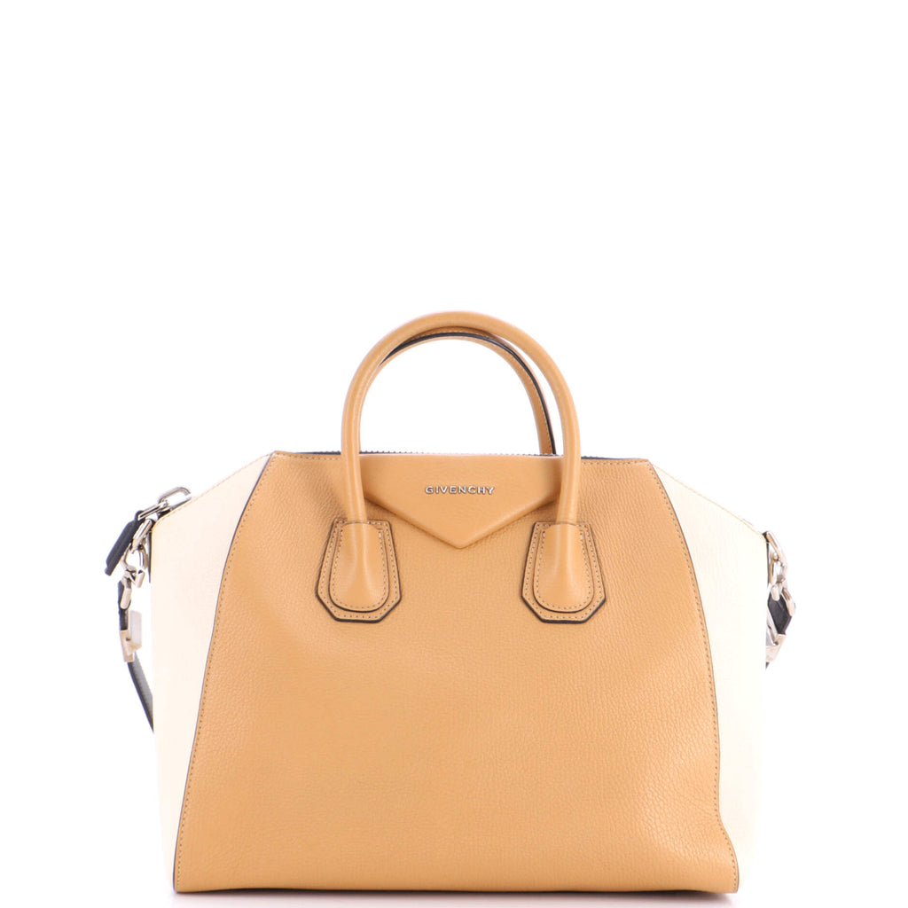 Tricolor Antigona Bag Leather Medium