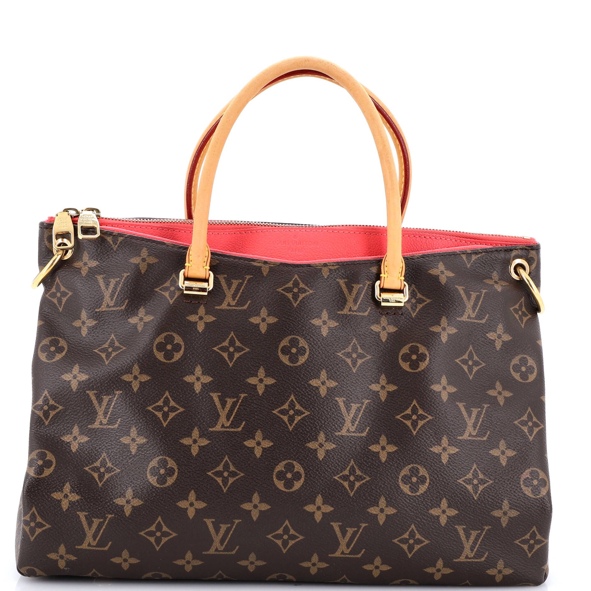 Pallas Tote Monogram Canvas with Leather