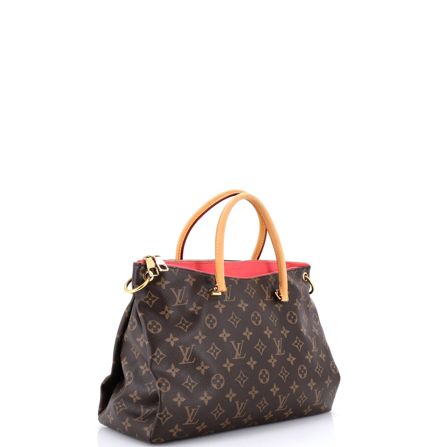 Pallas Tote Monogram Canvas with Leather
