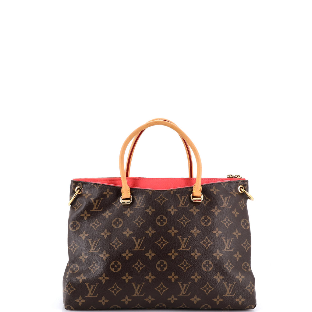 Pallas Tote Monogram Canvas with Leather