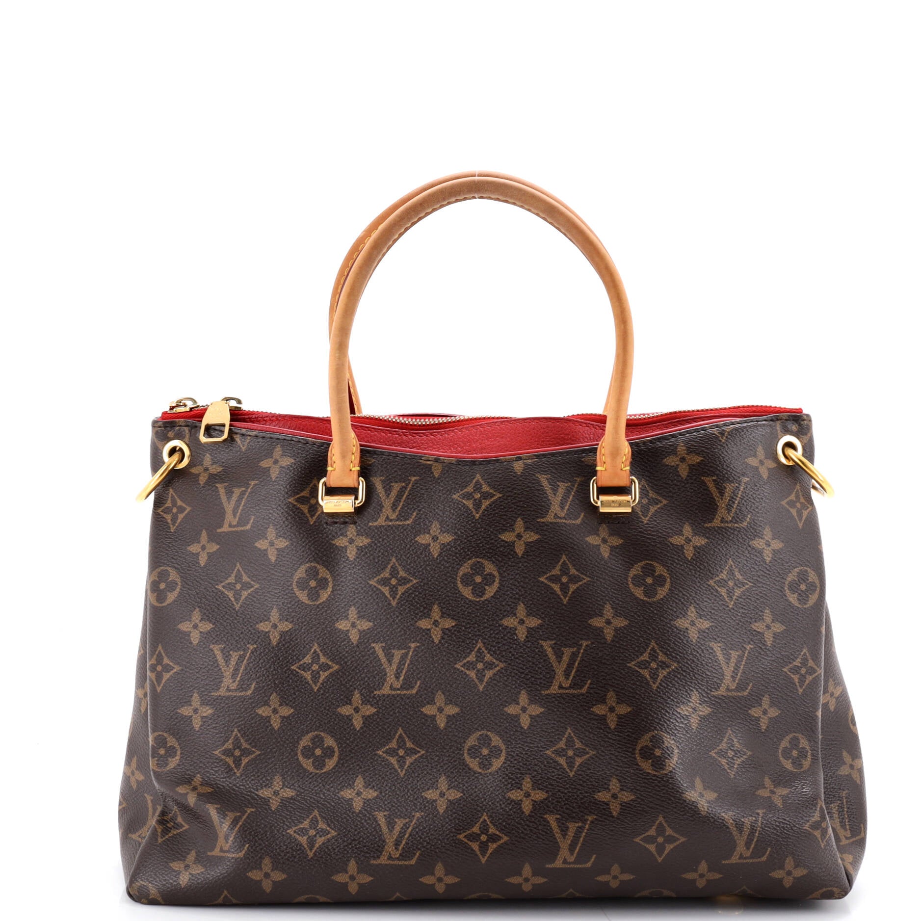 Pallas Tote Monogram Canvas with Leather