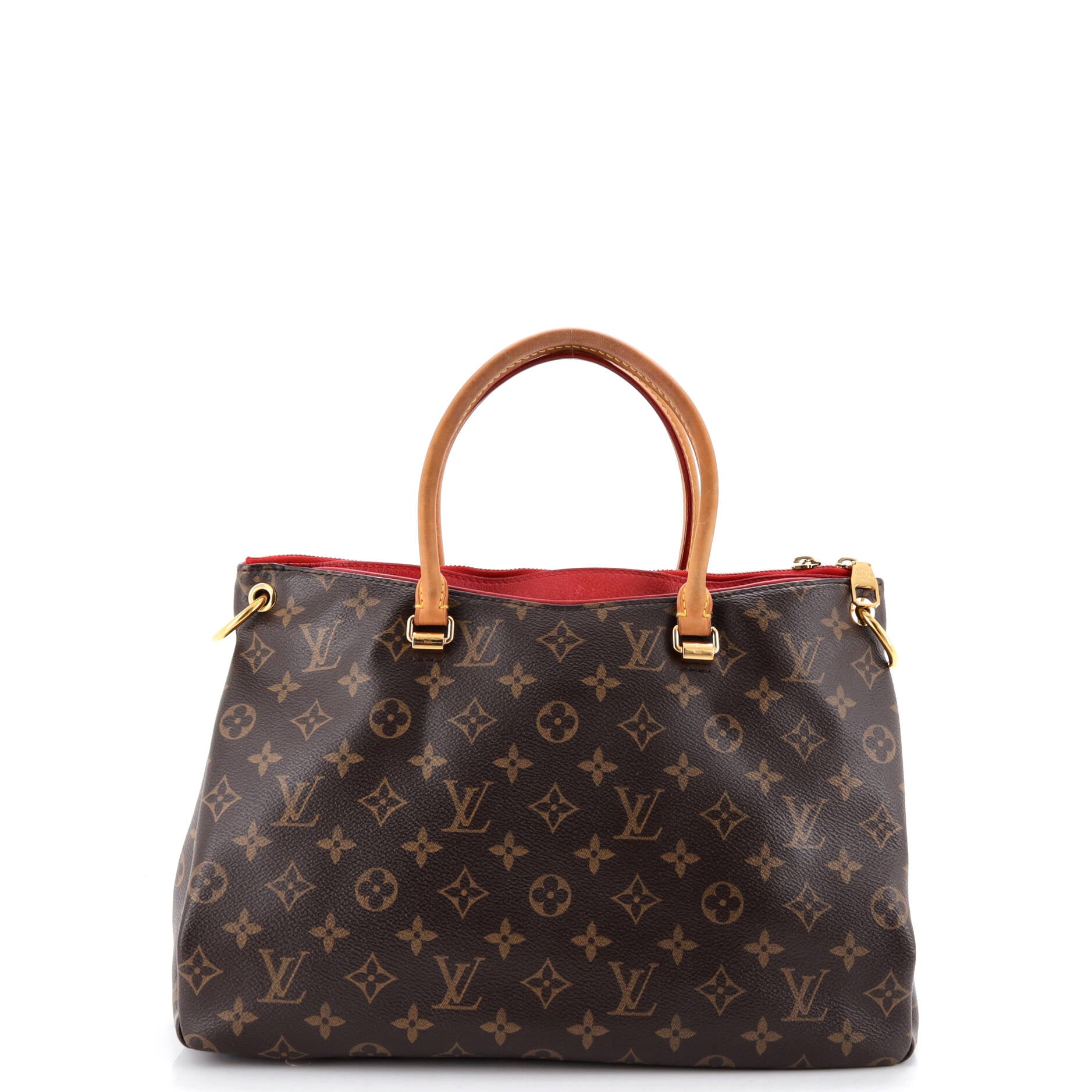 Pallas Tote Monogram Canvas with Leather