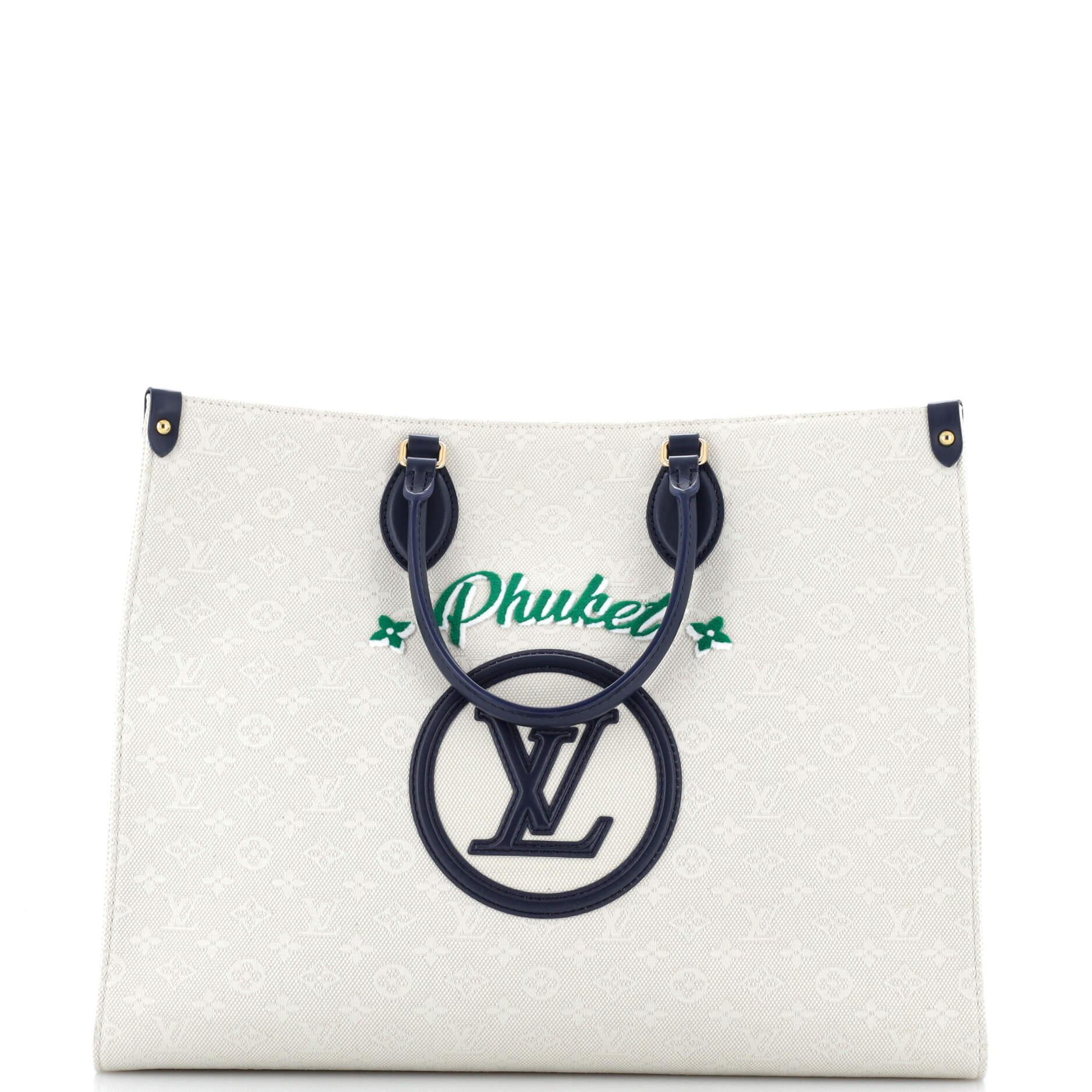OnTheGo Tote Limited Edition Cities Monogram Jacquard and Tuffetage Canvas GM