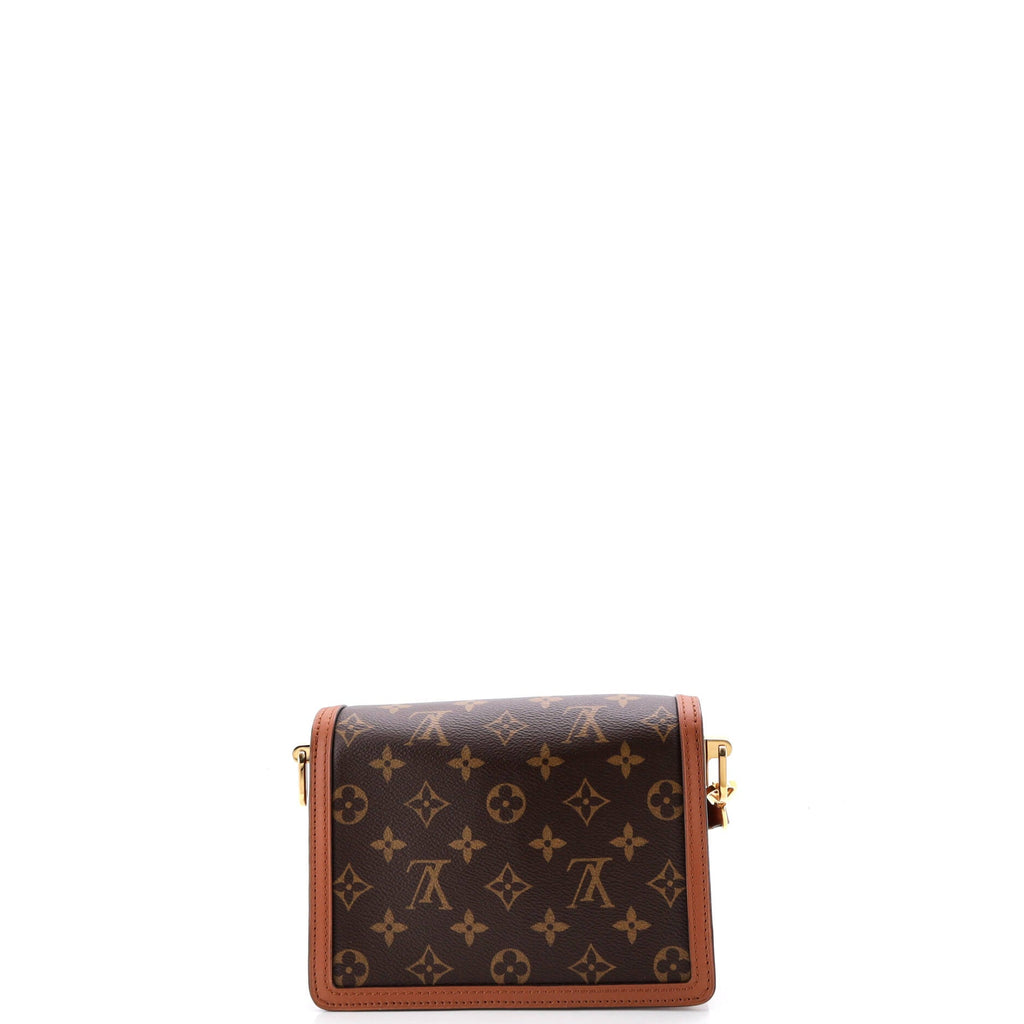 Dauphine Shoulder Bag Reverse Monogram Canvas Mini