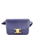 Triomphe Shoulder Bag Smooth Calfskin Nano