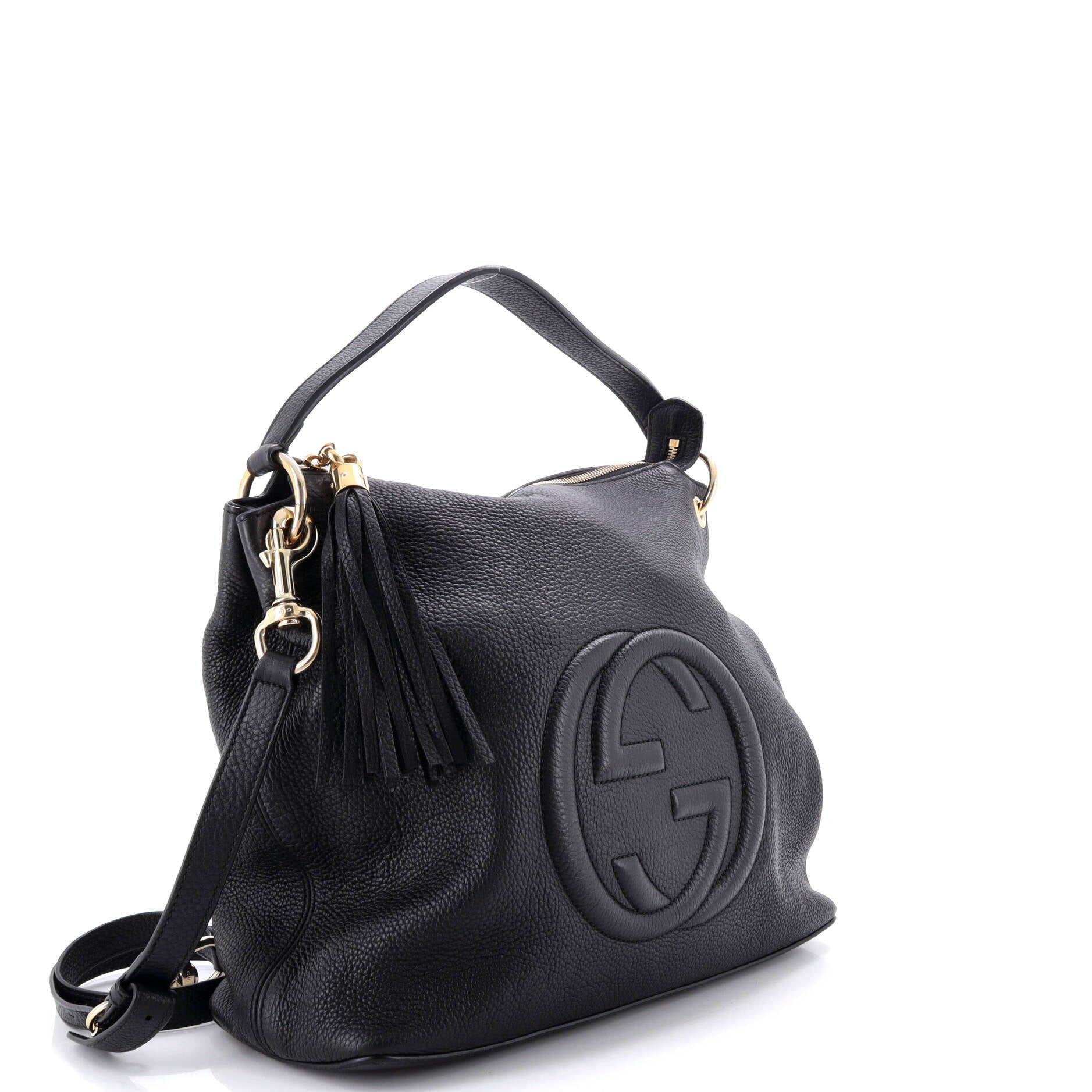 Soho Convertible Hobo Leather Large