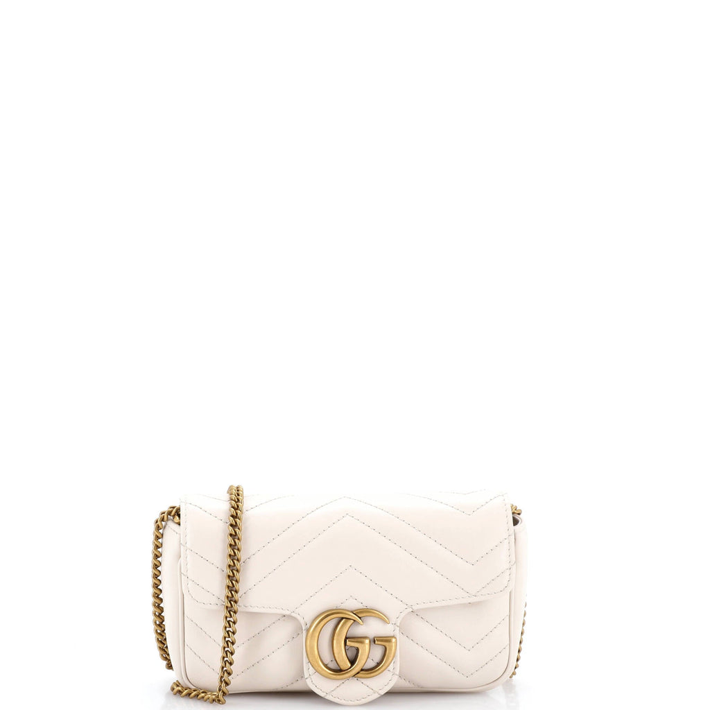GG Marmont Flap Bag Matelasse Leather Super Mini