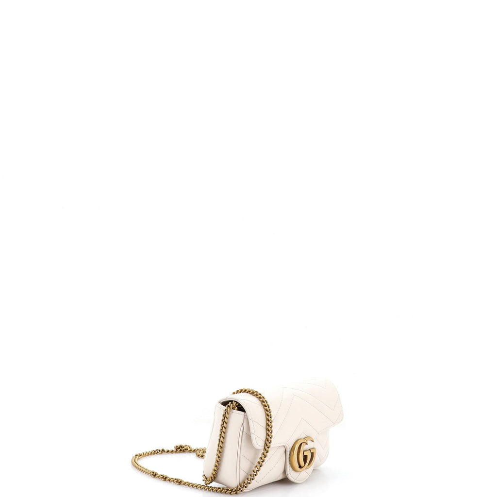 GG Marmont Flap Bag Matelasse Leather Super Mini