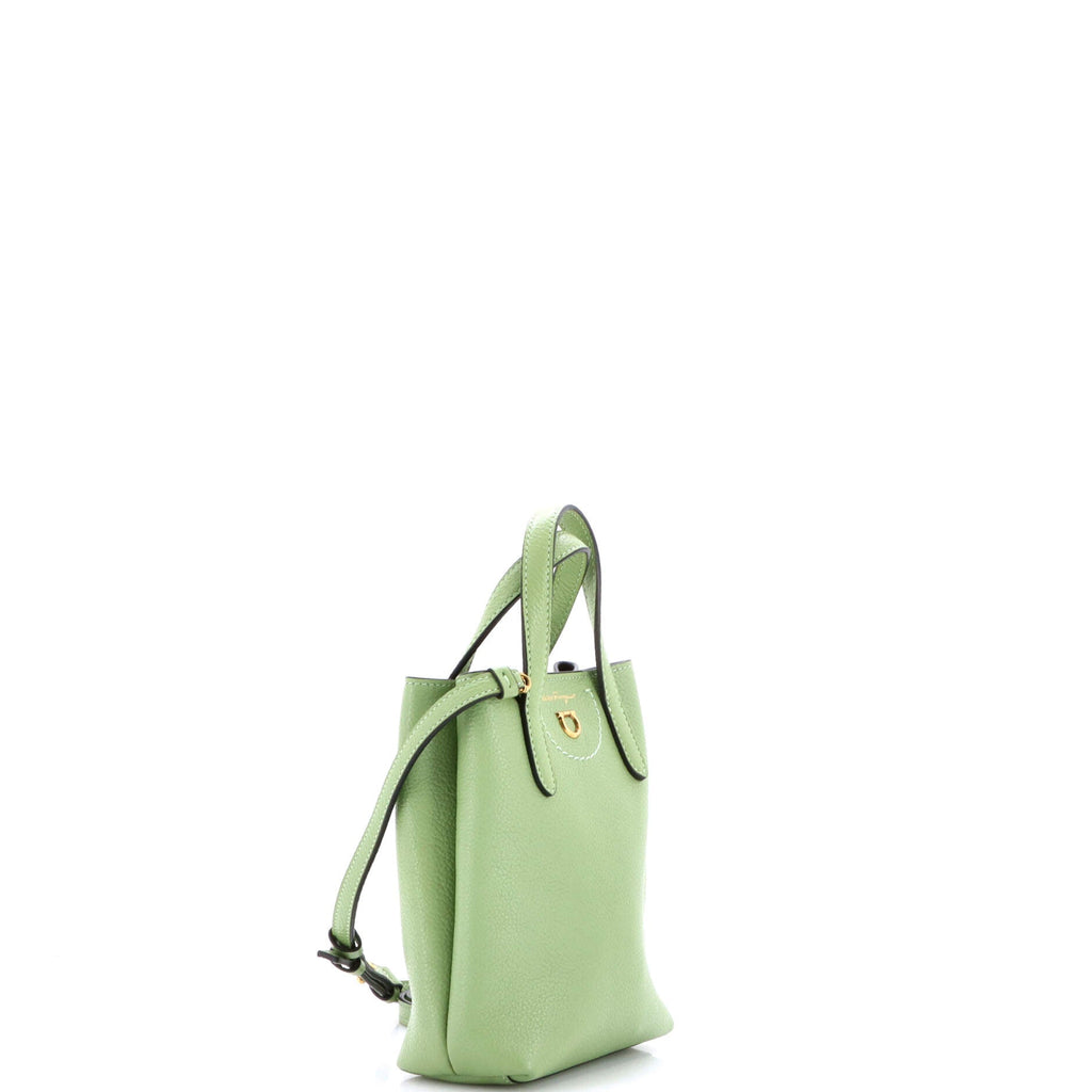 Gancini Tote Leather Mini