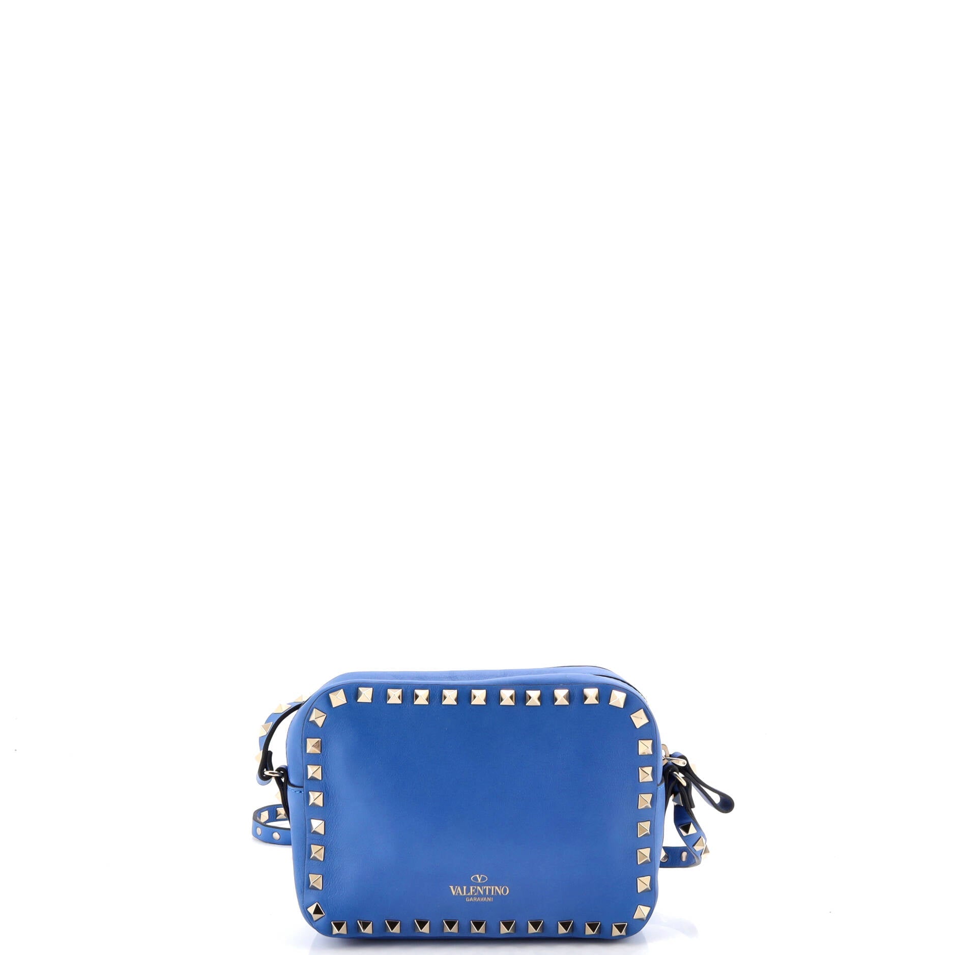 Rockstud Camera Crossbody Bag Leather