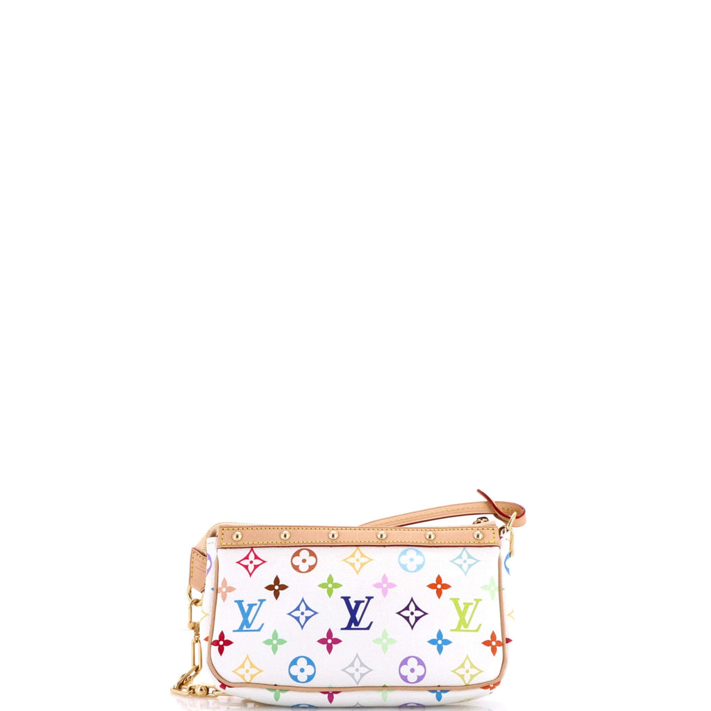 x Takashi Murakami Chain Pochette Accessoires NM Monogram Multicolor