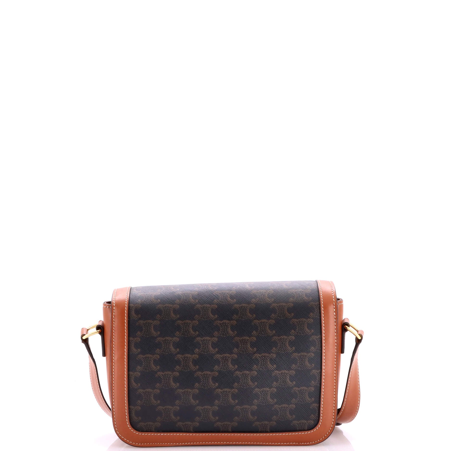 Triomphe Shoulder Bag Triomphe Coated Canvas Medium