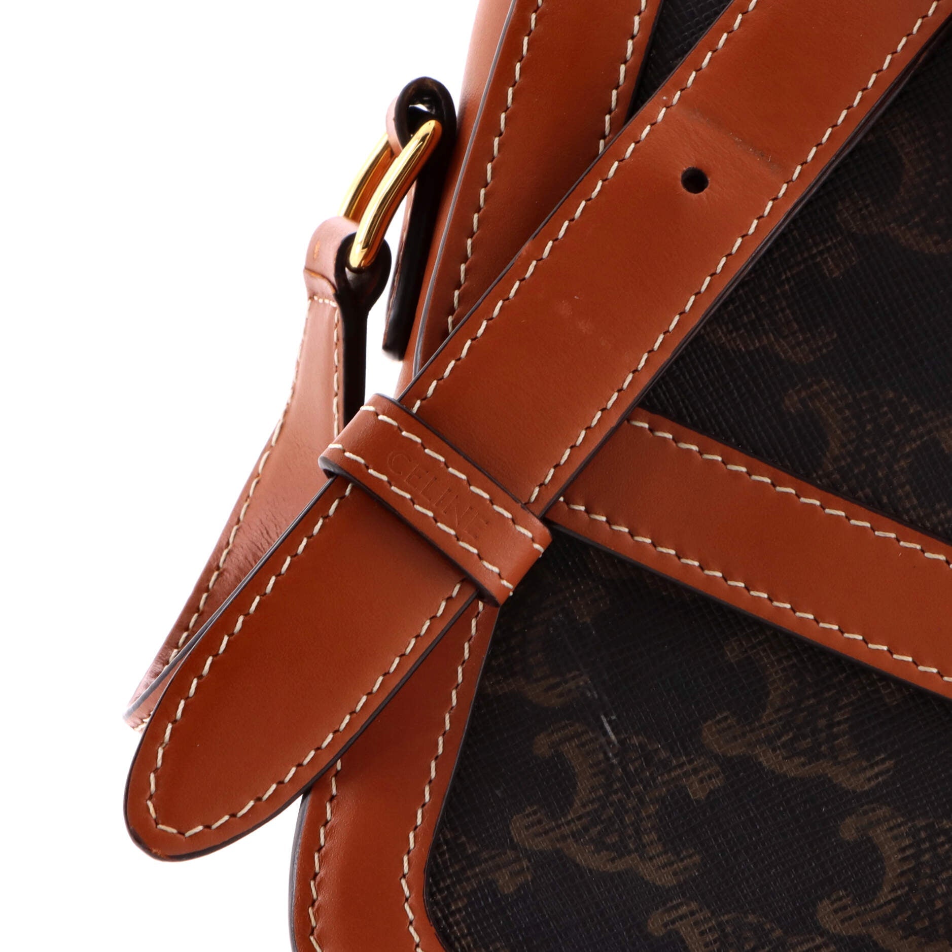 Triomphe Shoulder Bag Triomphe Coated Canvas Medium