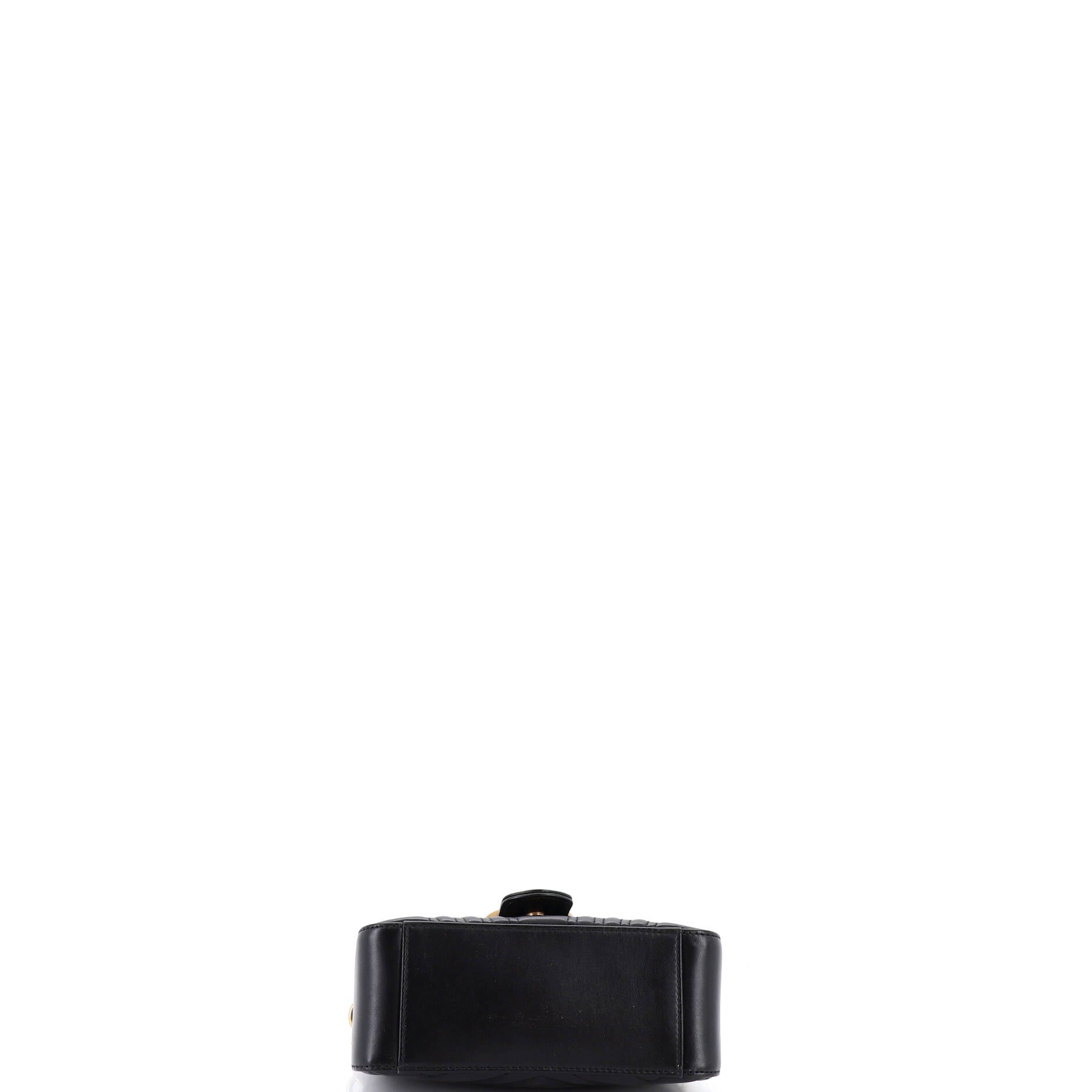 GG Marmont Top Handle Flap Bag Matelasse Leather Mini