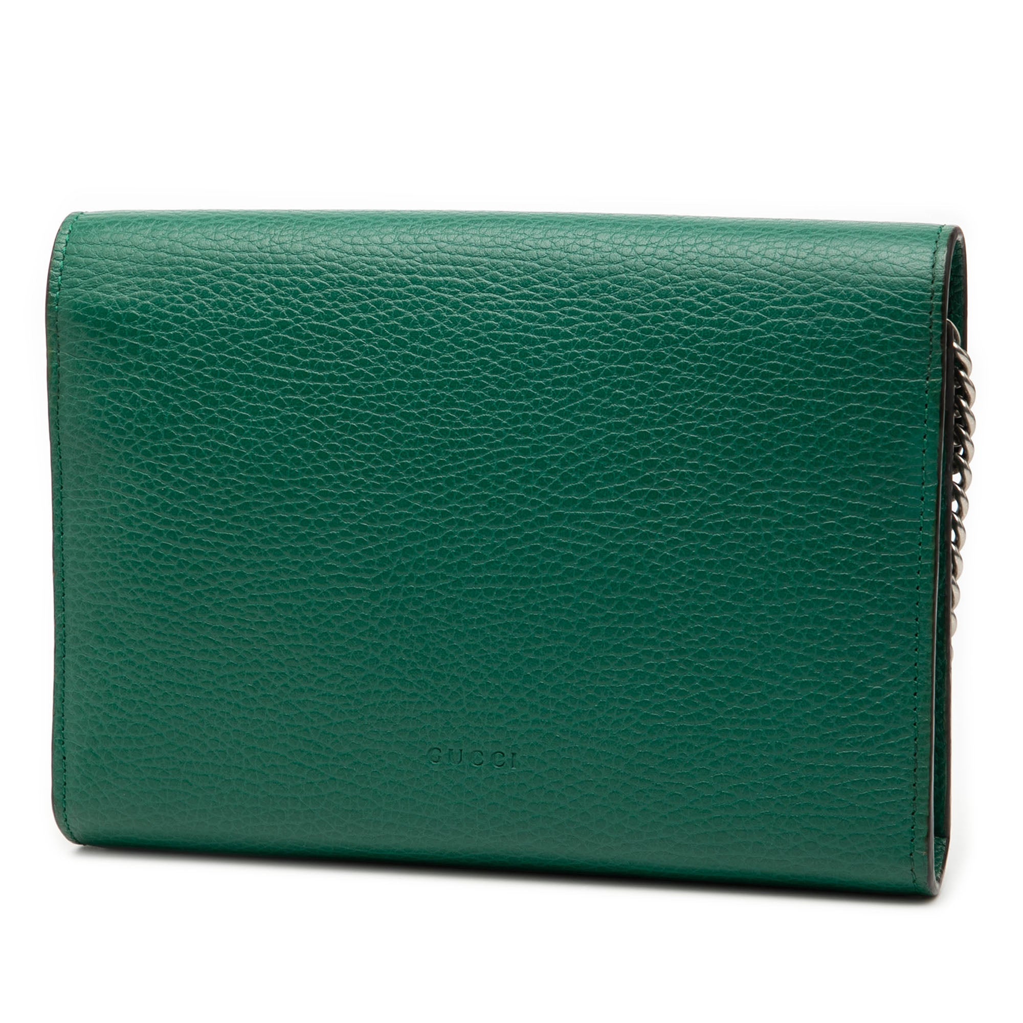 Dionysus Chain Wallet Leather with Embellished Detail Small
