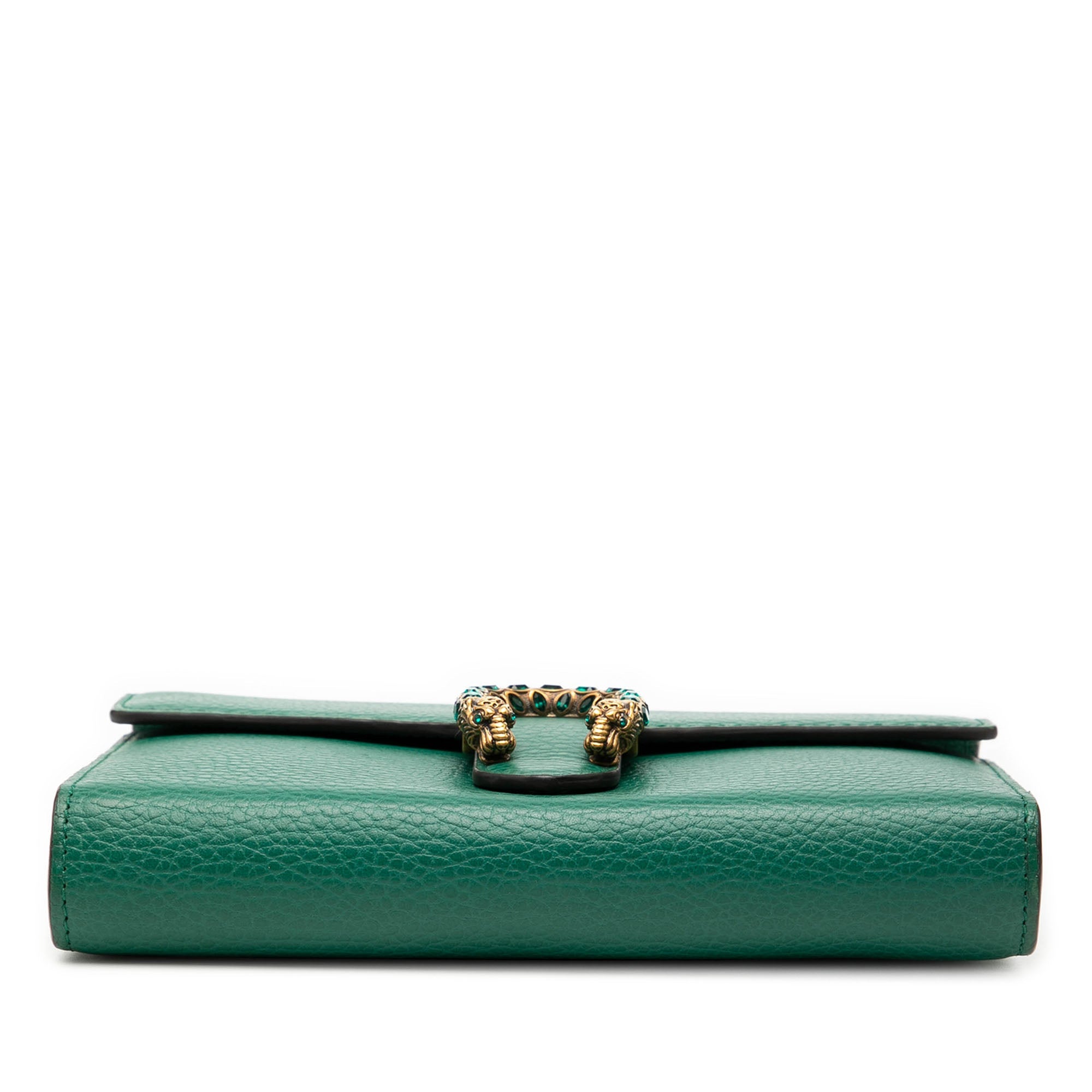 Dionysus Chain Wallet Leather with Embellished Detail Small