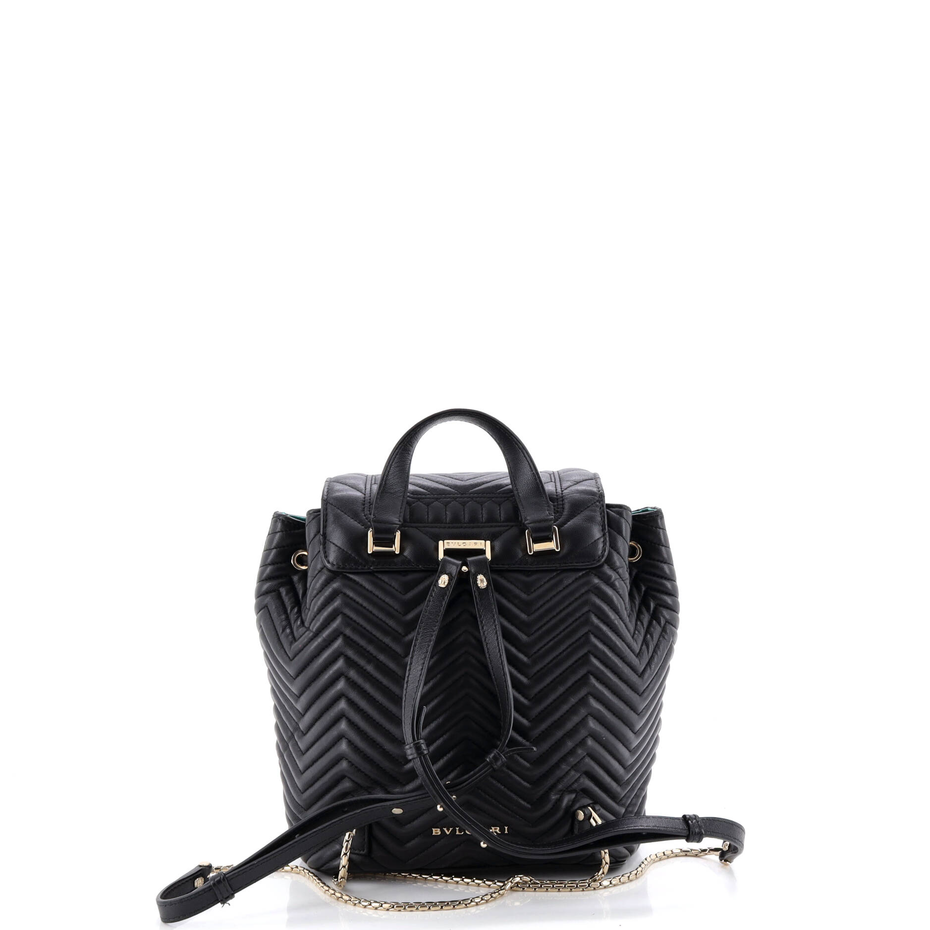 Serpenti Forever Backpack Quilted Leather Medium