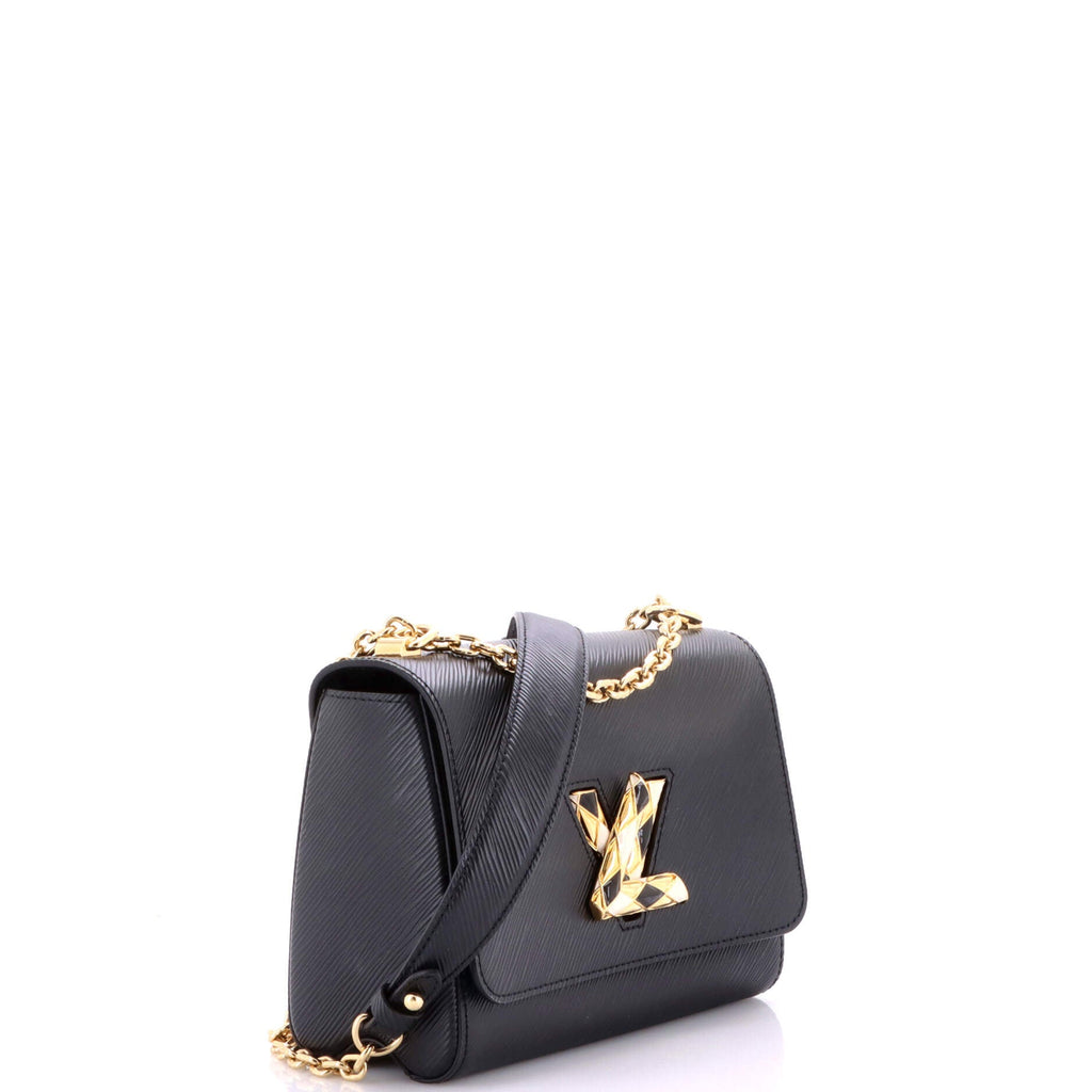 Twist Handbag Epi Leather with Quilted Hardware MM