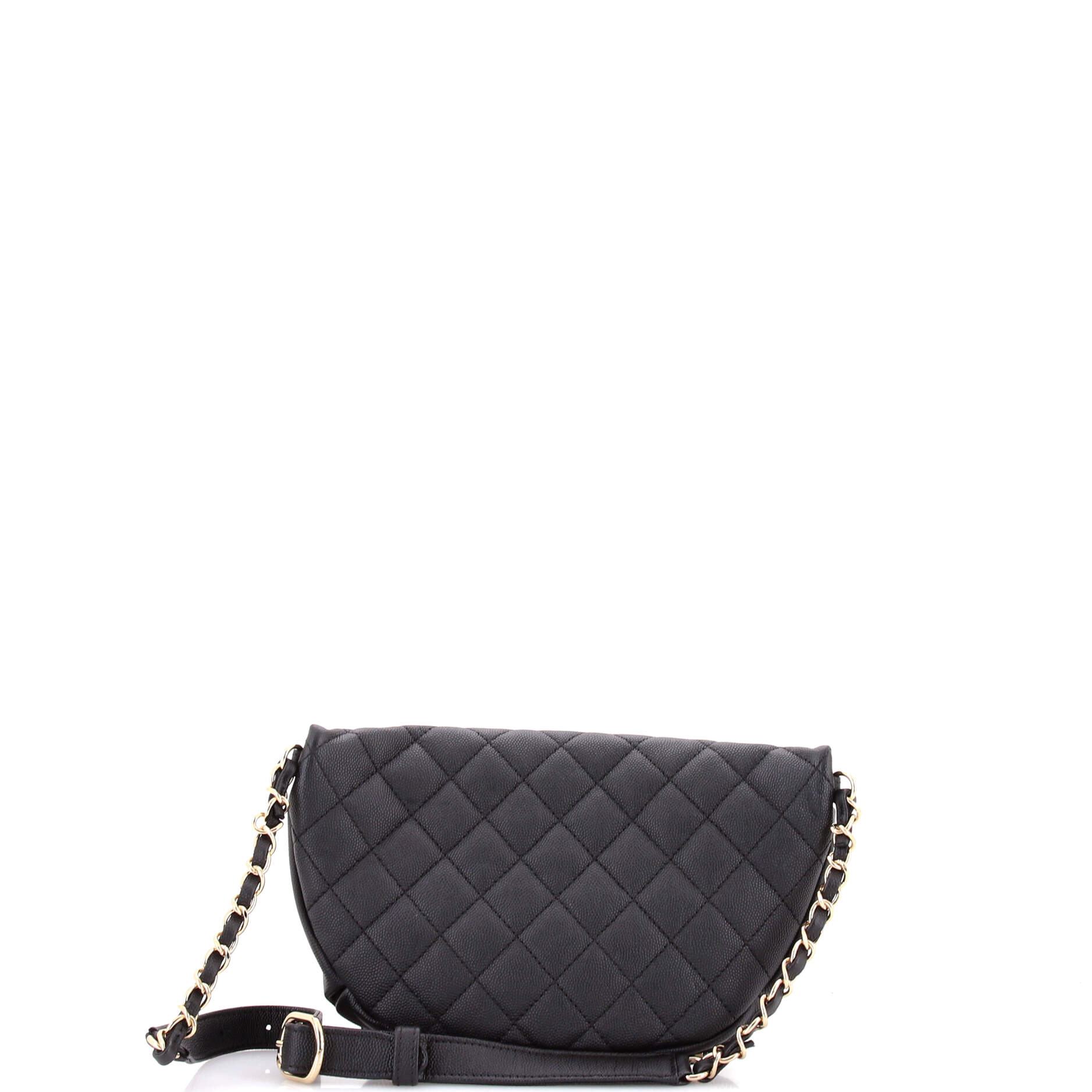 Business Affinity Waist Bag Quilted Caviar Medium