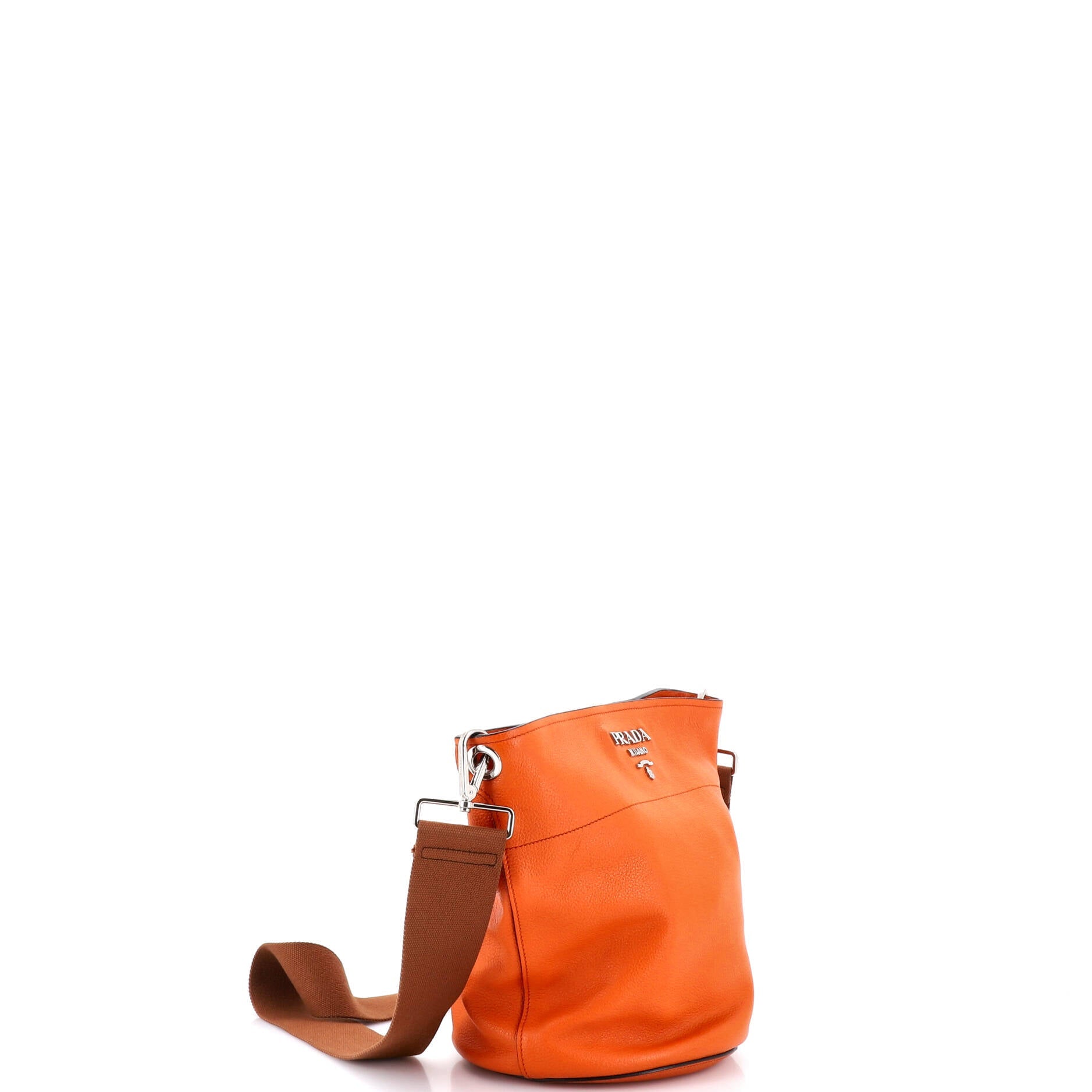Bucket Messenger Bag Vitello Daino Small