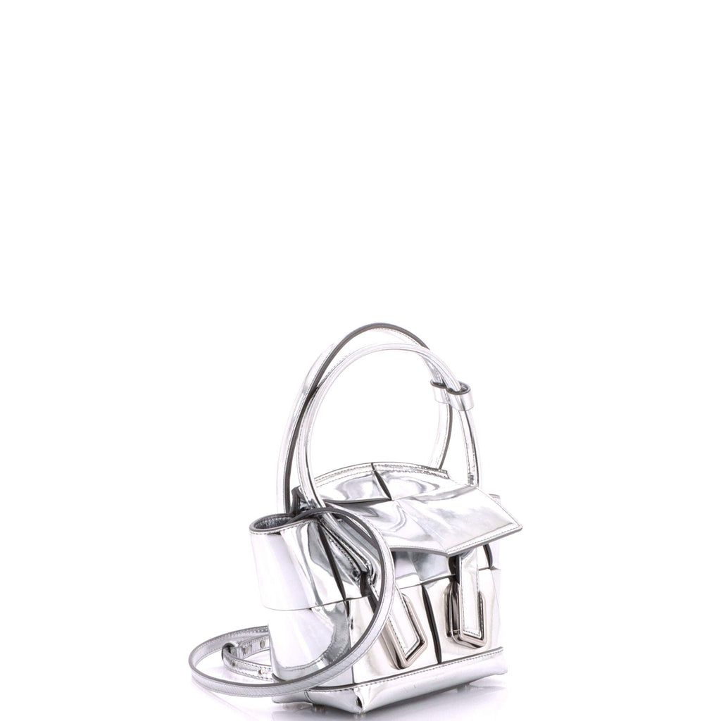 Arco Bag Maxi Intrecciato Leather Mini