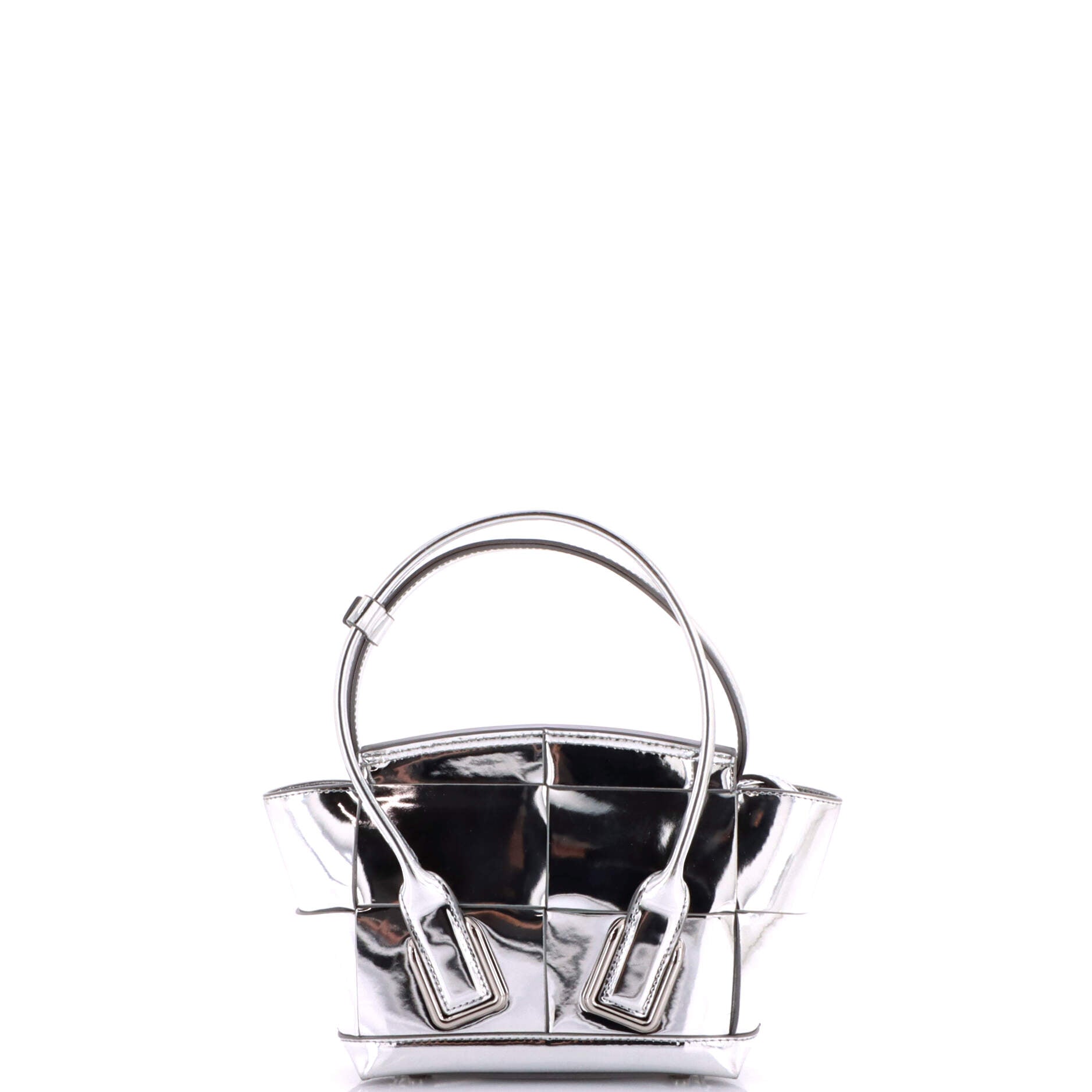 Arco Bag Maxi Intrecciato Leather Mini