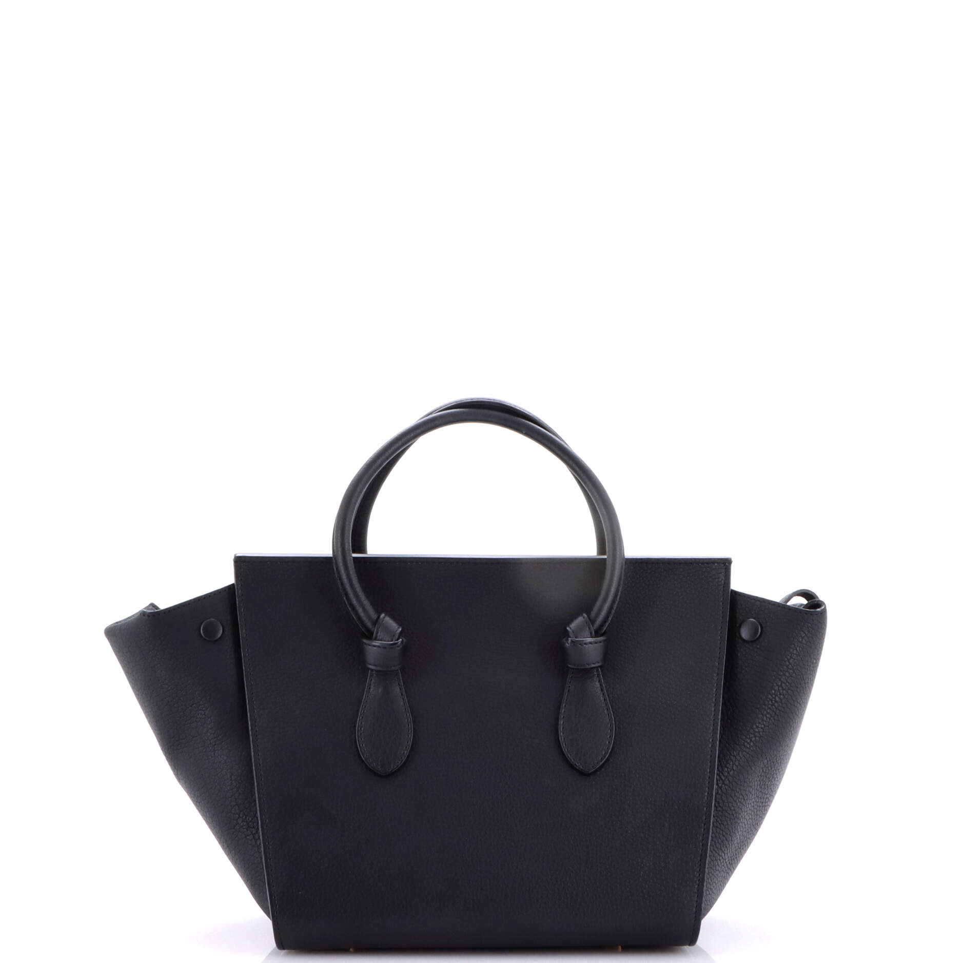 Tie Knot Tote Grainy Leather Mini