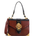 Animalier Cahier Convertible Shoulder Bag Leather Medium