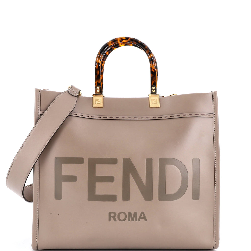 Sunshine Shopper Tote Leather Medium