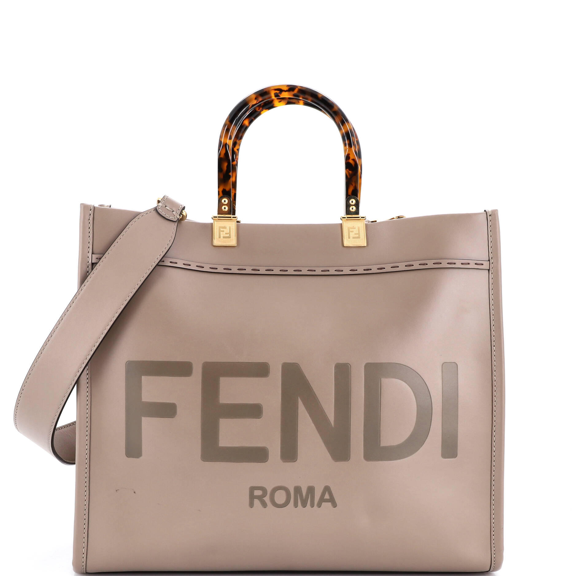 Sunshine Shopper Tote Leather Medium