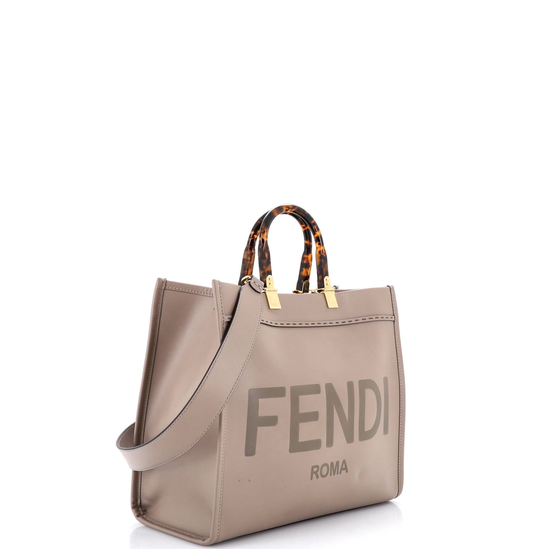 Sunshine Shopper Tote Leather Medium