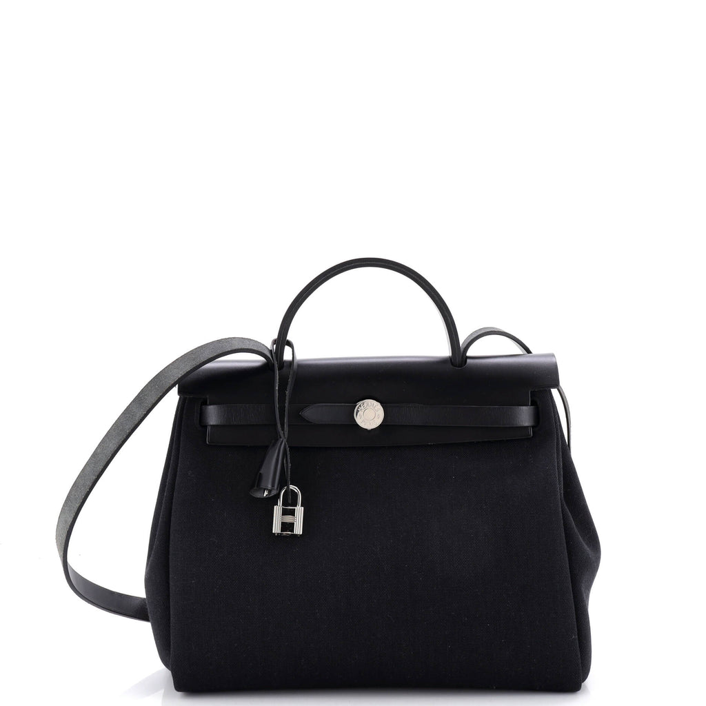 Herbag Zip Leather and Toile 31