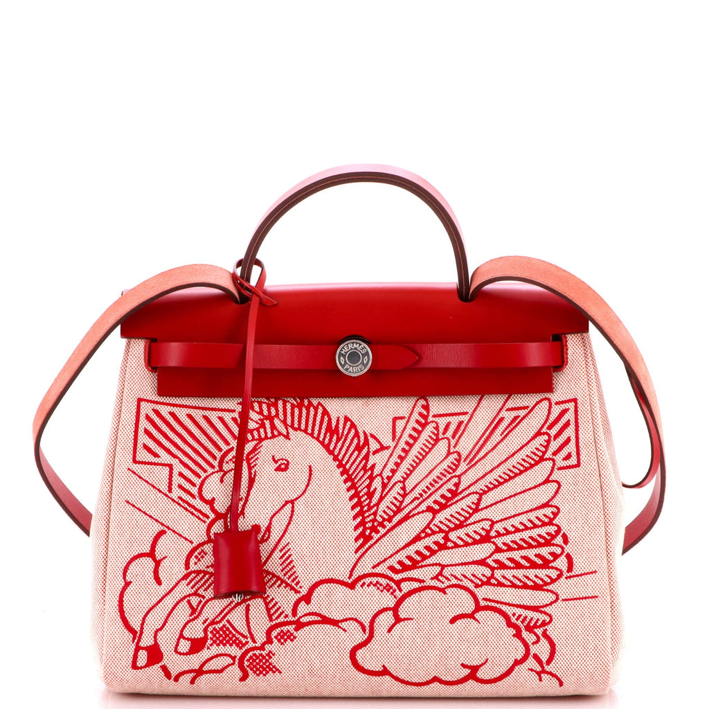 Herbag Zip Pegase Pop Toile and Leather 31