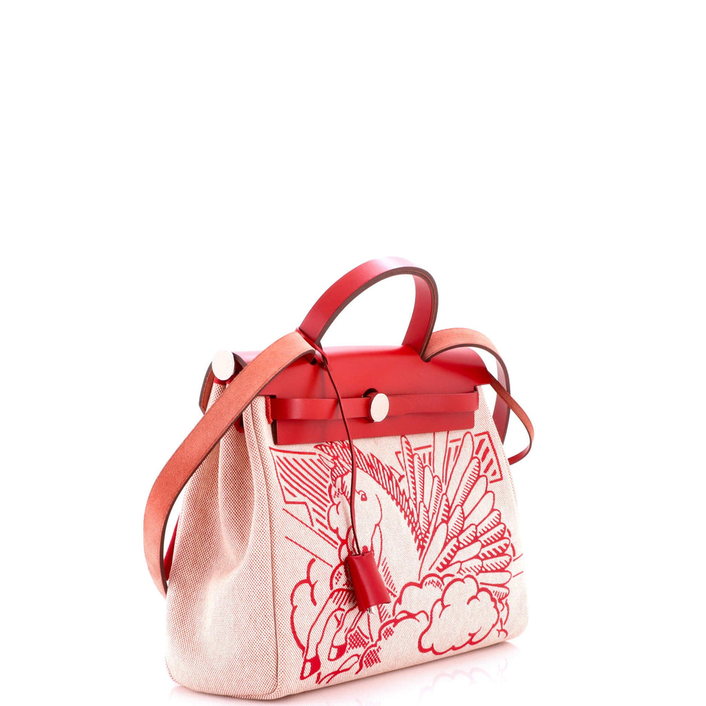 Herbag Zip Pegase Pop Toile and Leather 31
