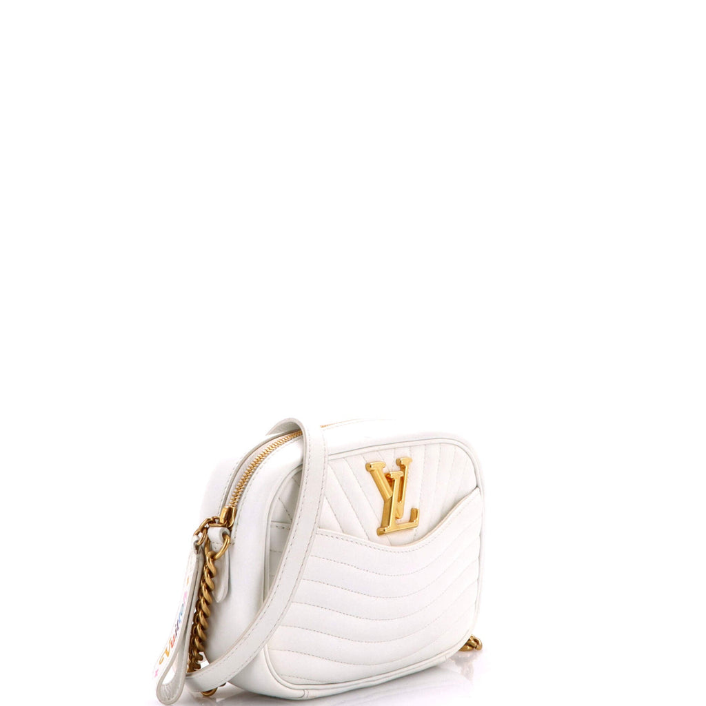 New Wave Camera Bag Quilted Leather