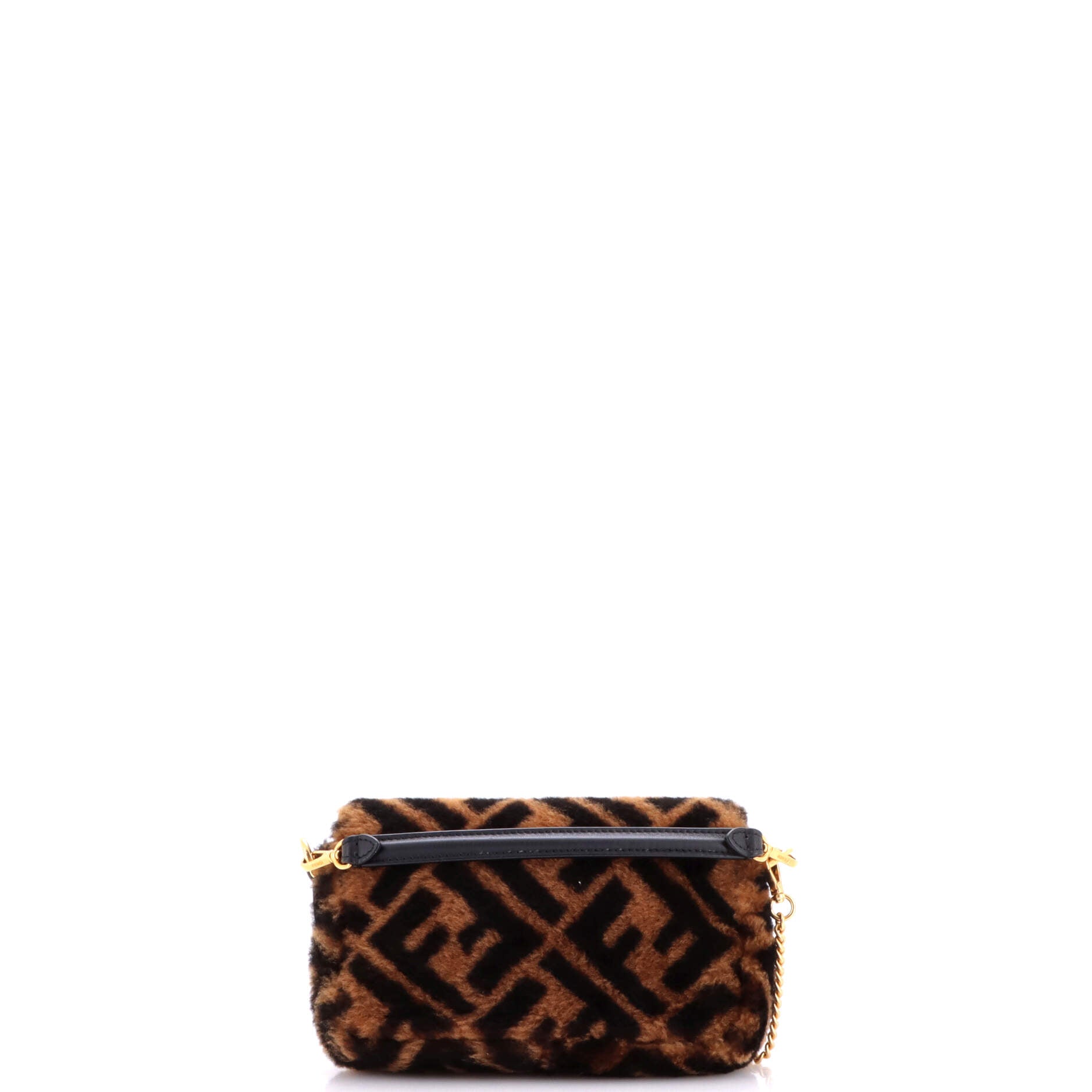Baguette NM Bag Zucca Shearling Mini